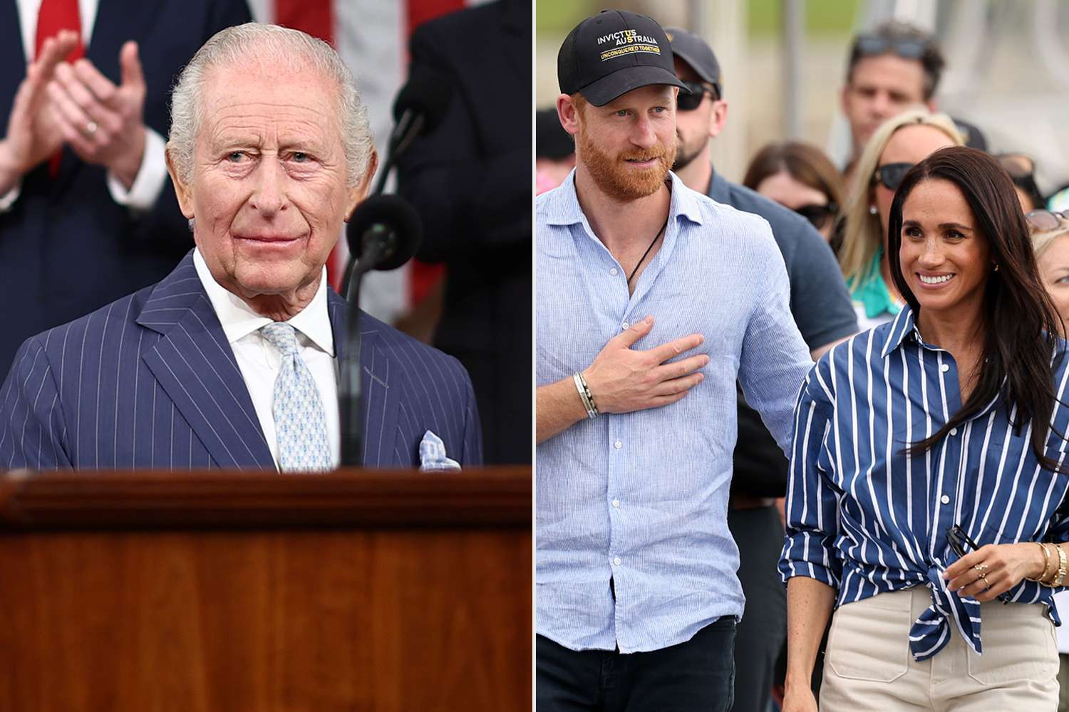 King Charles Stuns Congress — And Why Harry and Meghan’s Tour Makes It Personal