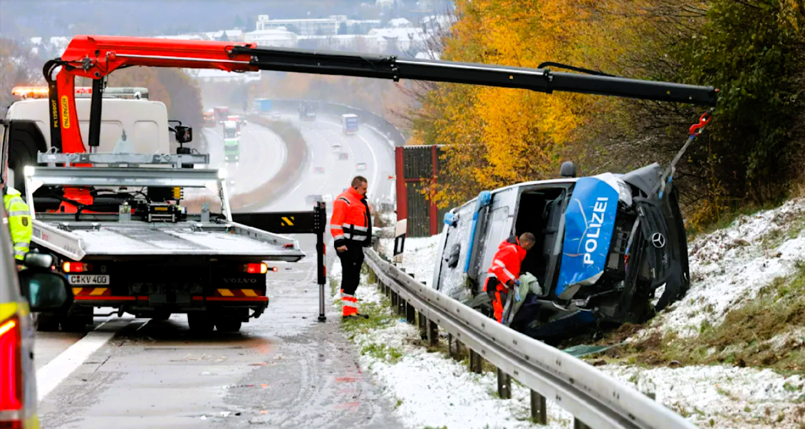 Schnee und Eis legen Deutschland lahm: Mehrere Todesopfer bei zahlreichen Unfällen 